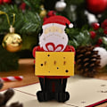 Miniatyrbild 2 av 5: 4 st 3D julkort, julkort med kuvert Pop Up Chris