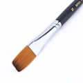 Miniatyrbillede 3 af 4: 9 stk. Professionelt penselsæt, nylon, smalt fladt hoved, langt
