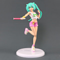 Miniatyrbild 4 av 5: Cartoon Hatsune Miku Färgglad Scen Original Målning Vacker G
