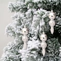 Miniatyrbillede 2 af 4: Julekugler Ornamenter Juletræskugler 6 stk Lange Dekorative