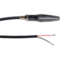 Miniatyrbilde 4 av 5: 4 stk motorsykkelindikatorer 12 LED blinklys 12V vanntett