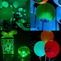 Pikkukuva 5 / 5: LED Mini Pyöreä Ilmapallovalot, 100 Kpl Mini LED Ilmapallo, Mini Lan