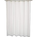 Miniatyrbillede 1 af 4: 1 polyester bruseforhæng, enkelt og elegant, 180 x 200 cm, hvid