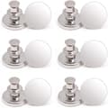 Syfria byxknappar Silver 10-pack