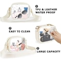 Miniatyrbillede 4 af 5: Transparent Crossbody Taske, Stadion Godkendt Klar Håndtaske til Con