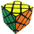 Miniatyrbillede 4 af 5: Rubiks terning 12 akse Uregelmæssig Rubiks terning Sort (Blomster Rubiks