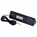 Miniatyrbild 2 av 4: Elektronisk digital LCD-termometer sondsensor trådbunden kylskåp