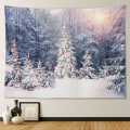 Pikkukuva 1 / 5: 1 kpl 150 x 130 cm (Lumiukko) Seinävaate Huoneen sisustus Tapetti