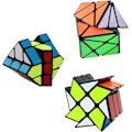 Miniatyrbilde 3 av 4: Speed ​​Cube Set 3 Pack Magic Speed ​​Cube Bundle 3x3x3 YJ Windmi