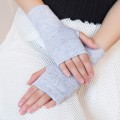 Miniatyrbilde 3 av 5: 2 par fingerløse sko Viskosefiber håndleddsbeskyttere Varme hansker