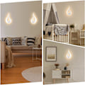 Miniatyrbillede 4 af 5: 2 stk. 12W LED væglamper indendørs akryl flammeform væglampe