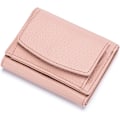 Miniatyrbild 1 av 5: （Rosa）Damplånbok Liten RFID-blockerande Myntväska Läder