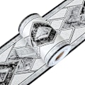 Pikkukuva 1 / 5: Sininen itseliimautuva seinäreunus 3d itseliimautuva tapettireunus
