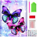 Miniatyrbilde 1 av 5: （44）DIY Diamantmaleri Julekit, 5D Julebroderi D