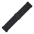 Miniatyrbillede 1 af 5: Flettet nylonarmbånd til Fitbit Versa 3/Sense - Armbånd Sort