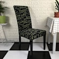 Miniatyrbild 2 av 5: 4 Universal Stolskydd Stretchbara och Tvättbara Lycra Matstolar