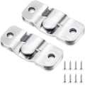 Miniatyrbillede 1 af 5: 4 stk. Flush Concealed Mount Bracket, Heavy Duty Flush Mount He