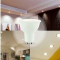 Miniatyrbild 2 av 5: 10-pack LED-lampor 6000k Positiv Vit GU10 Linjär 6W Spotljus