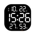Svart Vit Lamptyp Countdown Väggklocka, Akryl LED, 12/24 Ho