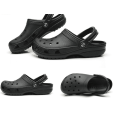 Miniatyrbilde 4 av 4: Unisex Crocs Strandsko Sandaler (Svart Størrelse 39-40)