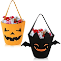 Miniatyrbillede 1 af 5: 2 stk. Halloween Trick or Treat-pose, Halloween-poser til slik Reusa