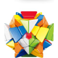Miniatyrbilde 3 av 5: 4x4 Axis Magic Cube 4x4 Klistremerkeløs Axis Speed ​​Cube 4x4x4 Fishe
