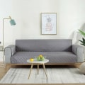 Miniatyrbillede 2 af 5: (Grå, 2 sæder) Vandtæt Sofaovertræk Sofaovertræk Sofa Beskytter