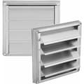 1 stk. ventilationsgitter - udendørs ventilationsgitter i stål