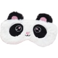 Miniatyrbilde 1 av 4: Fluffy Animal 3D øyemaske for søvn Reise pustende sovende