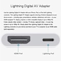 Pikkukuva 3 / 4: Apple Iphone Adapter Ipad Lightning to Hdmi HD Sync Screen Di