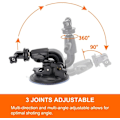 Miniatyrbillede 3 af 5: Auto sugekopholder til GoPro, bilsugkopholder