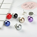Miniatyrbild 3 av 3: (Färg) blandad färglåda set 20x/set scarf lapel pin vit pärla b