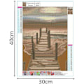 Pikkukuva 2 / 5: 1kpl - 30*40cm/Cartoon(9) 5D DIY timanttimaalaussetti, timantti Em
