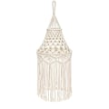 Miniatyrbillede 1 af 5: Strikkede lampe skærm montering loft skygge, Boho pendel lampe til L