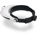 Miniatyrbilde 3 av 5: Hodelupe med 2 LED-lys, 5 utskiftbare linser