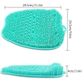 Miniatyrbillede 2 af 5: Silikone Fodbadsbørste Scrubber Massager Brusebadsbørste Fødder Dyb Rengøring