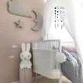 Miniatyrbilde 3 av 5: Filtkulemobil, babymobil, krybbemobil, krybbemobil, pompom m