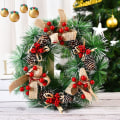 Miniatyrbilde 1 av 5: Julekrans, 32cm julekrans dørkrans, juledekorasjon