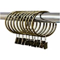 Miniatyrbilde 1 av 4: Pakke med 30 bronsefargede metallringer for håndverk og klips