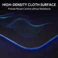 Miniatyrbilde 3 av 5: 800 x 300 x 4 mm RGB-spillmatte for gaming, 9 LED-farger, 12 lyseffekter