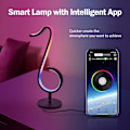 Miniatyrbillede 4 af 5: LED-sengelampe, farverig USB-nattelys, dæmpbar RGB-bordlampe
