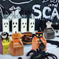 Miniatyrbild 3 av 5: 36 st Halloween-presentförpackningar, Halloween-presentförpackningar i papper, häx-