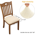 Miniatyrbilde 3 av 5: Spisestoltrekk 4 stk Universal Flyttbar Elastisk Stretch
