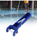 Miniatyrbillede 2 af 5: Pool Clip Clip 2 stk. Blå Swimmingpool V Form Clip Børste Hoved H