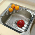 Miniatyrbild 4 av 4: Diskställ, Diskställ, Avrinningsmatta, Rostfritt Stål Triangulär Fo