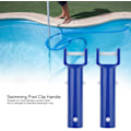 Miniatyrbillede 5 af 5: Pool Clip Clip 2 stk. Blå Swimmingpool V Form Clip Børste Hoved H