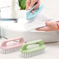 Miniatyrbilde 4 av 5: 1 stk (blå) Multifunksjonell skrubbebørste holdbar myk plast