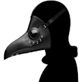 Miniatyrbild 1 av 5: Plague Doctor Mask PU Läder Lång Näsa Fågel Näbb Steampunk Hallo