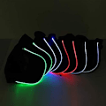 Miniatyrbillede 5 af 5: Grøn LED Baseball Cap, Lysende Blinkende LED Lys op Cap Mænd