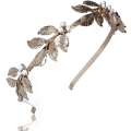 Miniatyrbillede 2 af 5: Blad hovedbånd, græsk gudinde hovedblad brude hårkrone bryllup
